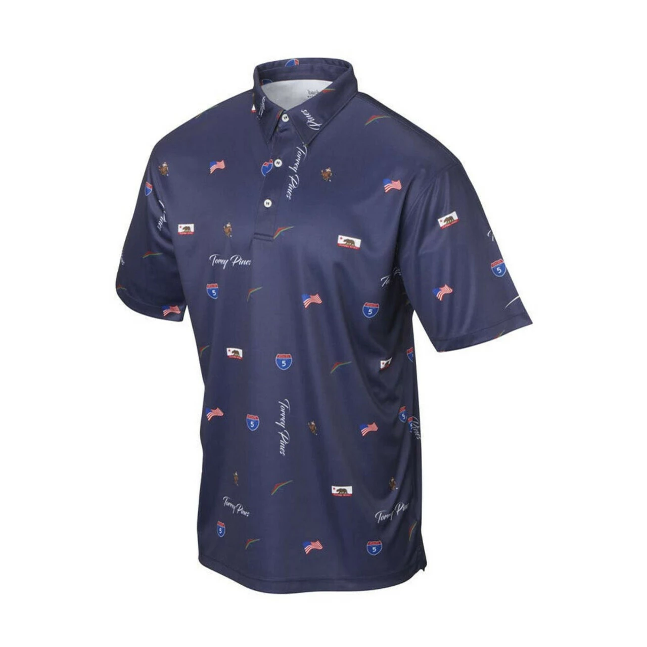 Backspin Torrey Pines Polo 4 Backspin Torrey Pines Polo - Image 2