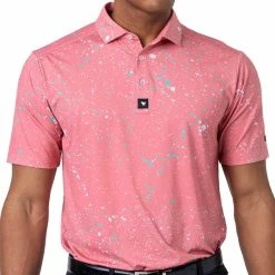 Bad Birdie Paint Splatter 2 The Sequel Polo -Golf Sales Store bad birdie paint splatter 2 the sequel polo paint splatter 02 81420.1632340098
