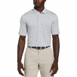 Callaway 3-Color Stripe Polo -Golf Sales Store callaway 3 color stripe polo bright white 01 61334.1676594311