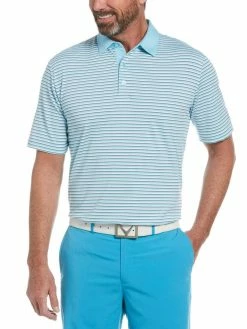 Callaway 3-Color Stripe Polo -Golf Sales Store callaway 3 color stripe polo petit four 01 51819.1676578580