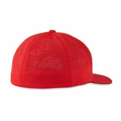 Callaway Riviera Fitted Hat -Golf Sales Store callaway riviera fitted hat red charcoal 02 00264.1642694597