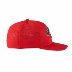Callaway Riviera Fitted Hat -Golf Sales Store callaway riviera fitted hat red charcoal 03 92565.1642694597