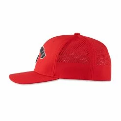 Callaway Riviera Fitted Hat -Golf Sales Store callaway riviera fitted hat red charcoal 04 58173.1642694597
