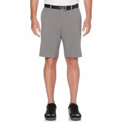 Callaway Stretch Solid Shorts With Active Waistband -Golf Sales Store callaway stretch solid short with active waistband quiet shade 01 00655.1667574553