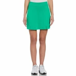 Callaway Women's Solid TrueSculpt Skort - 17 Inch -Golf Sales Store callaway womens solid truesculpt skort 17 inch bright green 01 29736.1654791779