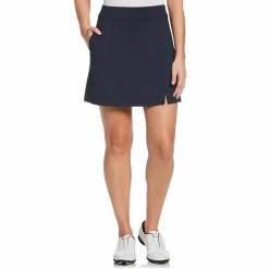 Callaway Women's Solid TrueSculpt Skort - 17 Inch -Golf Sales Store callaway womens solid truesculpt skort 17 inch peacoat 01 99976.1654791779