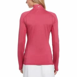 Callaway Women's Swing Tech Sun Protection 1/4 Zip -Golf Sales Store callaway womens swing tech sun protection 1 4 zip cactus flower 02 23531.1676589100