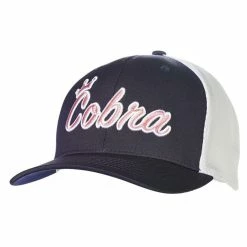 COBRA Crown C Trucker Snapback Hat -Golf Sales Store cobra crown c trucker snapback hat navy blazer 01 56653.1648568868