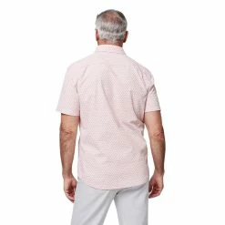 Faherty Stretch Playa Shirt -Golf Sales Store faherty stretch playa shirt rose fishscale 02 36740.1676597339