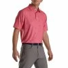 FootJoy Cactus Print Lisle Self Collar Polo -Golf Sales Store footjoy cactus print lisle self collar polo watermelon 01 98291.1673902036