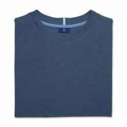 FootJoy Crewneck Pullover 13 FootJoy Crewneck Pullover -Golf Sales Store footjoy crewneck pullover bluestone 04 62894.1673905434