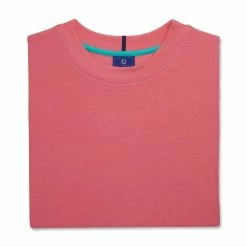 FootJoy Crewneck Pullover 17 FootJoy Crewneck Pullover -Golf Sales Store footjoy crewneck pullover watermelon 04 76197.1673901410