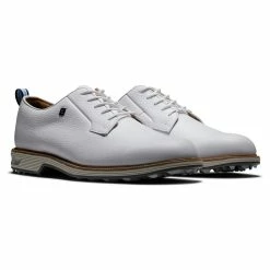 FootJoy Men's DryJoys Premiere Series Field Golf Shoes -Golf Sales Store footjoy dryjoys premiere series field golf shoes white light grey 05 06490.1674673997