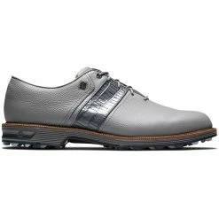 FootJoy Men's DryJoys Premiere Series Packard Golf Shoes -Golf Sales Store footjoy dryjoys premiere series packard golf shoes gray black 01 38585.1676576789