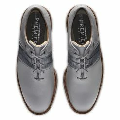 FootJoy Men's DryJoys Premiere Series Packard Golf Shoes -Golf Sales Store footjoy dryjoys premiere series packard golf shoes gray black 03 74424.1676576790