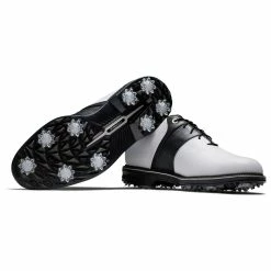 FootJoy Men's DryJoys Premiere Series Packard Golf Shoes -Golf Sales Store footjoy dryjoys premiere series packard golf shoes white black 05 44801.1676576794