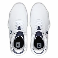 FootJoy Men's EComfort Closeout Golf Shoes -Golf Sales Store footjoy ecomfort golf shoes white grey navy 03 08336.1659041892
