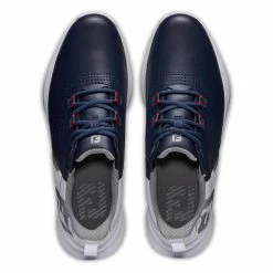 FootJoy Men's FJ Fuel Golf Shoes -Golf Sales Store footjoy fj fuel golf shoes navy white red 03 28762.1664305456