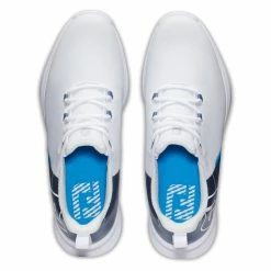 FootJoy Men's Fuel Sport Golf Shoes -Golf Sales Store footjoy fuel sport golf shoes navy white blue 03 62616.1678198868