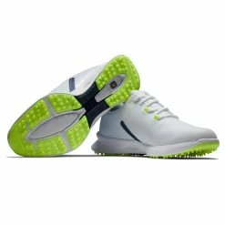 FootJoy Men's Fuel Sport Golf Shoes -Golf Sales Store footjoy fuel sport golf shoes white navy 06 16985.1678198868