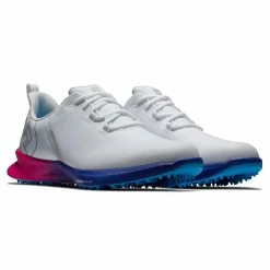 FootJoy Men's Fuel Sport Golf Shoes -Golf Sales Store footjoy fuel sport golf shoes white pink blue 05 09380.1678198869