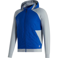 FootJoy Hybrid Hoodie -Golf Sales Store footjoy hybrid hoodie heather grey royal 01 64161.1632774196