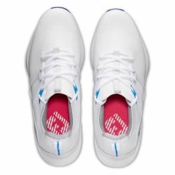 FootJoy Men's Hyperflex Golf Shoes -Golf Sales Store footjoy hyperflex golf shoes white blue 03 51137.1678112883