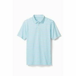 FootJoy Junior Striped Pique Self Collar Polo -Golf Sales Store footjoy junior striped pique self collar polo white light blue 01 58678.1676597387