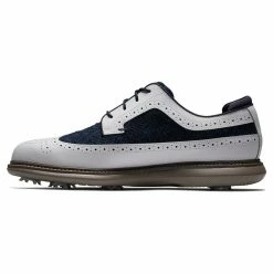 FootJoy Men's Limited Edition Harris Tweed Traditions Golf Shoes 57923 -Golf Sales Store footjoy limited edition harris tweed traditions golf shoes 57923 white multi gray 03 85433.1669393072
