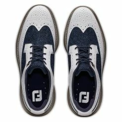 FootJoy Men's Limited Edition Harris Tweed Traditions Golf Shoes 57923 -Golf Sales Store footjoy limited edition harris tweed traditions golf shoes 57923 white multi gray 07 45841.1669393191