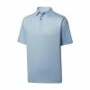 FootJoy Lisle ZigZag Print Self Collar Polo 1 FootJoy Lisle ZigZag Print Self Collar Polo -Golf Sales Store footjoy lisle zigzag print self collar polo dove grey white 01 28144.1651501370