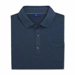 FootJoy Long Sleeve Jersey Shirt -Golf Sales Store footjoy long sleeve jersey shirt bluestone heather 04 75430.1673905899