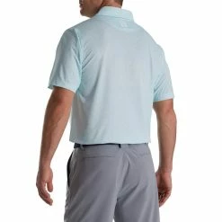 FootJoy Paint Splatter Print Lisle Self Collar Polo -Golf Sales Store footjoy paint splatter print lisle self collar polo azure white 02 95095.1673907288