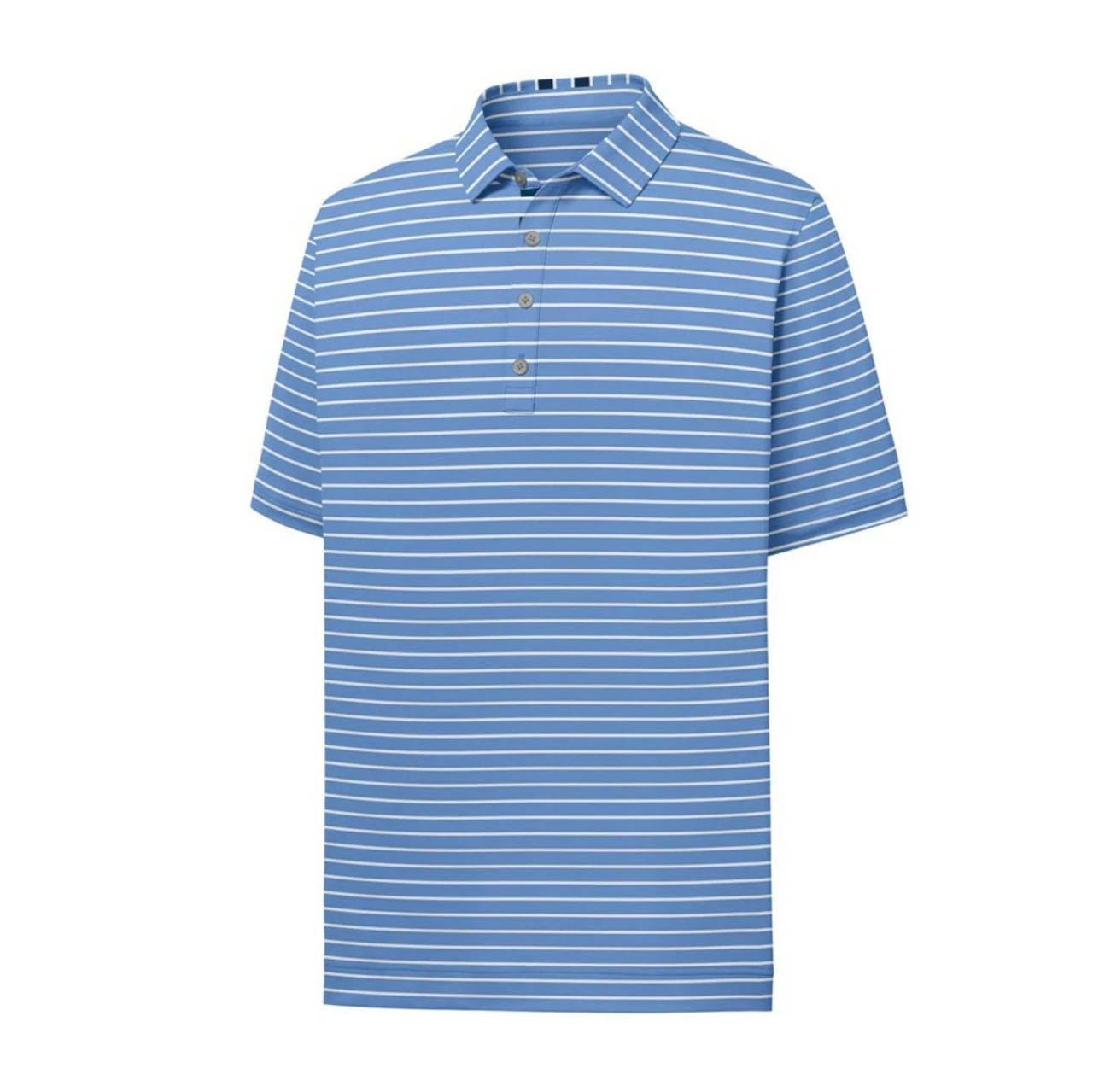 FootJoy Pique Mixed Stripe Self Collar Polo 3 FootJoy Pique Mixed Stripe Self Collar Polo