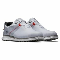 FootJoy Men's Pro SL Sport Golf Shoes -Golf Sales Store footjoy pro sl sport golf shoes white orange 05 65512.1676586021
