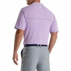 FootJoy Small Details Stretch Pique Knit Collar Polo -Golf Sales Store footjoy small details stretch pique knit collar polo lavender 02 59537.1673900908
