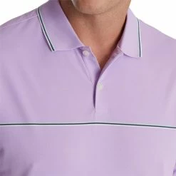 FootJoy Small Details Stretch Pique Knit Collar Polo -Golf Sales Store footjoy small details stretch pique knit collar polo lavender 03 28889.1673905168