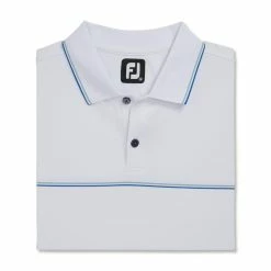 FootJoy Small Details Stretch Pique Knit Collar Polo -Golf Sales Store footjoy small details stretch pique knit collar polo white 04 90428.1673900627