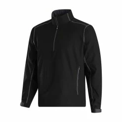 FootJoy Sport Windshirt -Golf Sales Store footjoy sport windshirt black charcoal 01 12826.1646236671