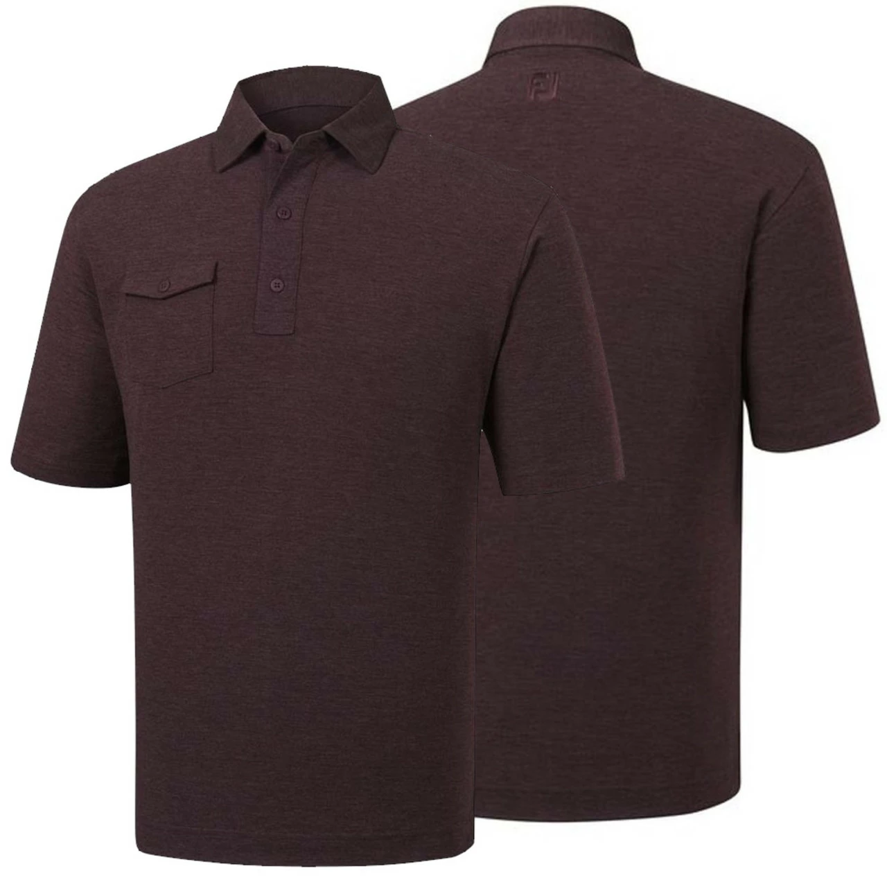 FootJoy Spun Poly Chest Pocket Polo - Self Collar - Closeout 4 FootJoy Spun Poly Chest Pocket Polo - Self Collar - Closeout - Image 2
