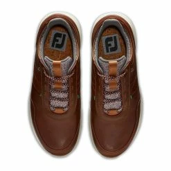 FootJoy Men's Stratos Golf Shoes - Previous Season Style -Golf Sales Store footjoy stratos golf shoes cognac green 03 03567.1657651873