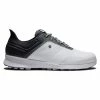 FootJoy Men's Stratos Golf Shoes -Golf Sales Store footjoy stratos golf shoes white charcoal 01 66376.1671650356