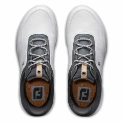 FootJoy Men's Stratos Golf Shoes 34 FootJoy Men's Stratos Golf Shoes -Golf Sales Store footjoy stratos golf shoes white charcoal 03 50259.1671650612