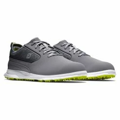 FootJoy Men's Superlites XP Golf Shoes -Golf Sales Store footjoy superlites xp golf shoes gray lime 05 91051.1632948226