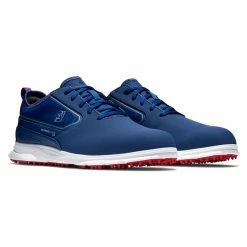 FootJoy Men's Superlites XP Golf Shoes -Golf Sales Store footjoy superlites xp golf shoes navy white red 05 50343.1632948226