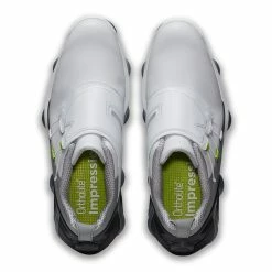 FootJoy Men's Tour Alpha BOA Golf Shoes -Golf Sales Store footjoy tour alpha boa golf shoes white gray charcoal 07 54324.1651760816