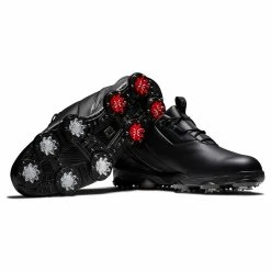 FootJoy Men's Tour Alpha Golf Shoes -Golf Sales Store footjoy tour alpha golf shoes black charcoal red 06 47157.1667846566