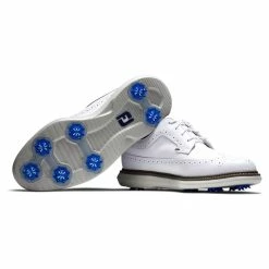 FootJoy Men's Traditions Golf Shoes -Golf Sales Store footjoy traditions golf shoes white gray navy 06 02940.1636977356