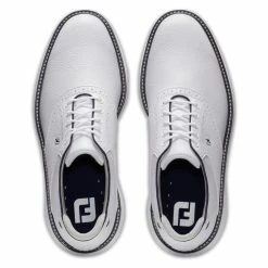 FootJoy Men's Traditions Spikeless Golf Shoes 34 FootJoy Men's Traditions Spikeless Golf Shoes -Golf Sales Store footjoy traditions spikeless golf shoes white 03 62582.1678140727