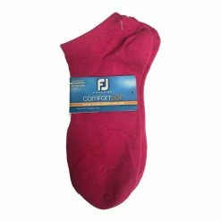FootJoy Women's ComfortSof Low Cut Solid Print Fashion Sock -Golf Sales Store footjoy womens comfortsof low cut solid print fashion sock pink 01 11759.1671655143